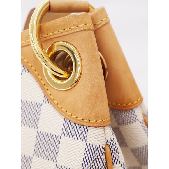 Louis Vuitton Damier Azur Galliera PM Semi-shoulder Bag Azur - Picture 8 of 9